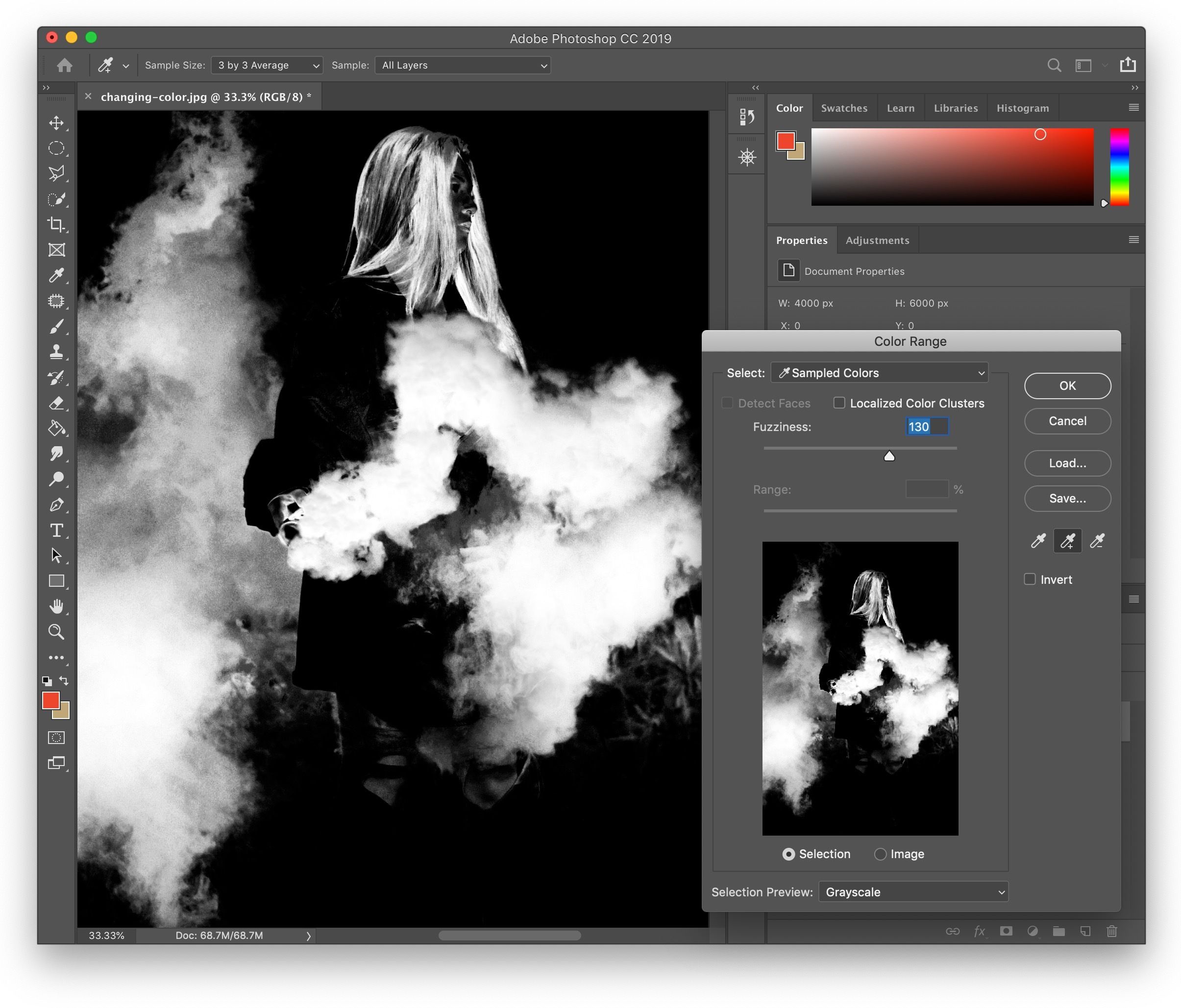 How to Change a Color in Using Color Range • Giggster Guide