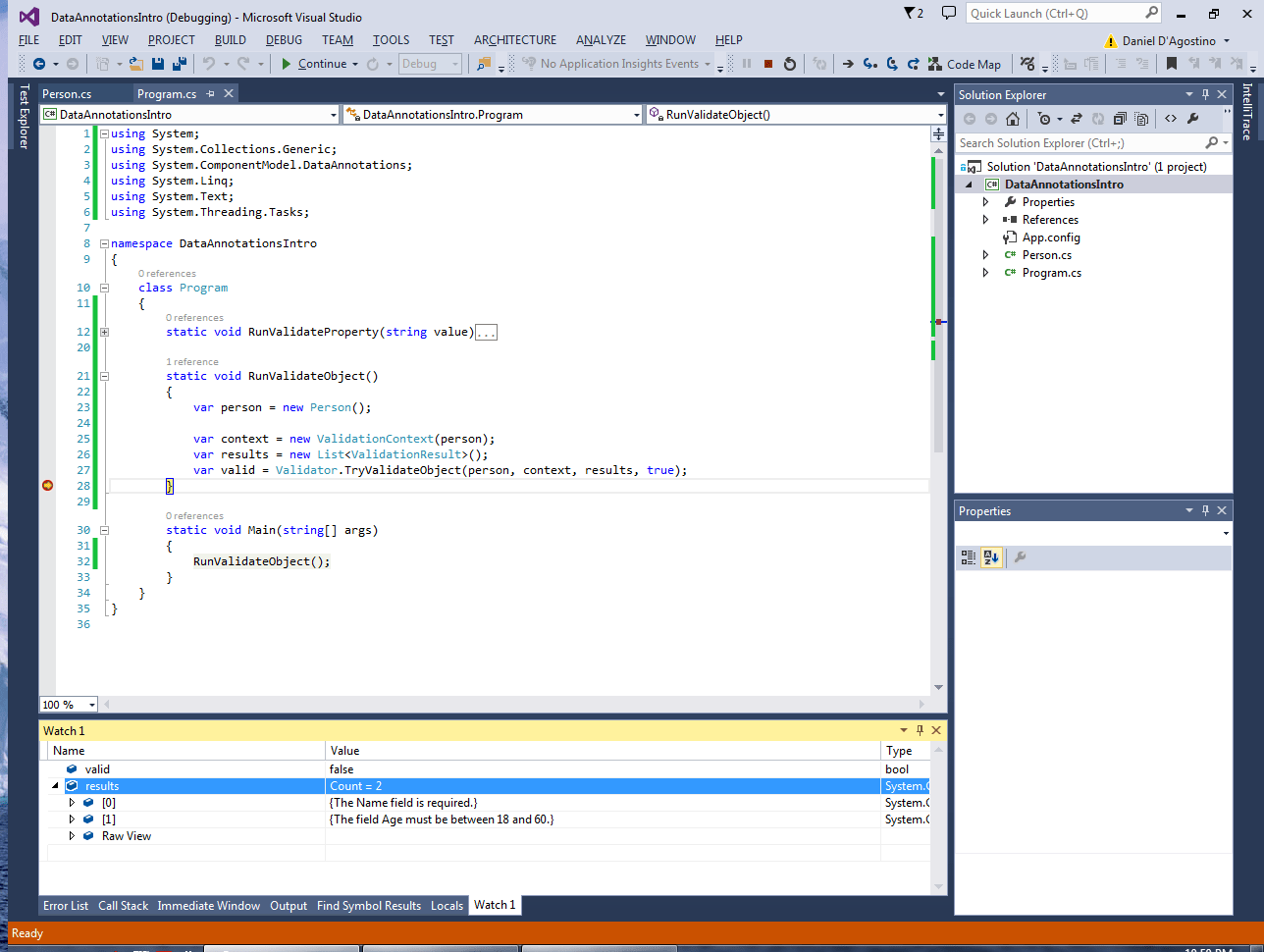 Simple Validation with Data Annotations Gigi Labs