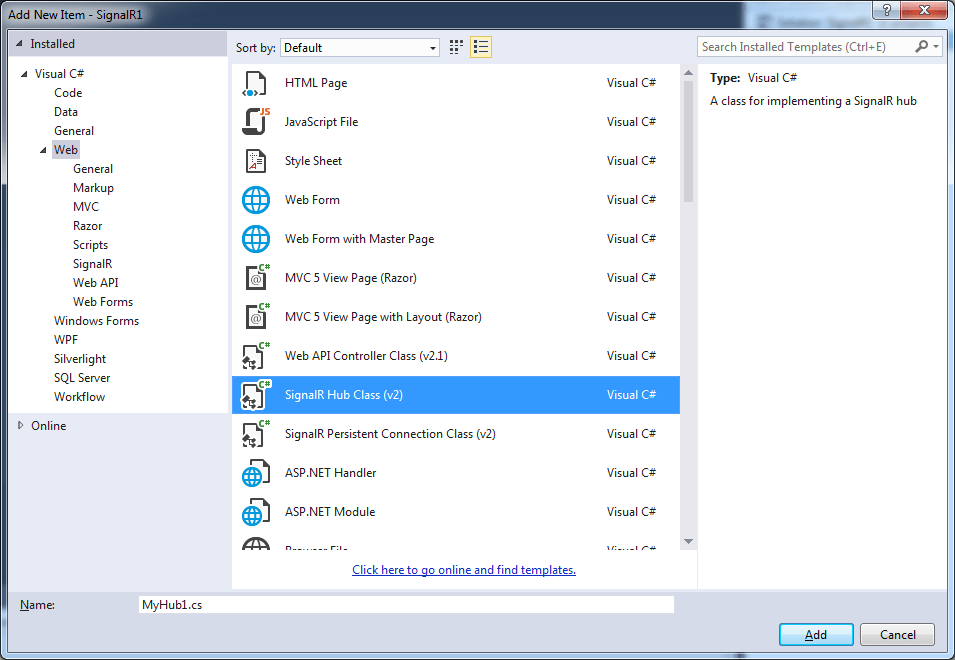 Getting Started with SignalR Gigi Labs