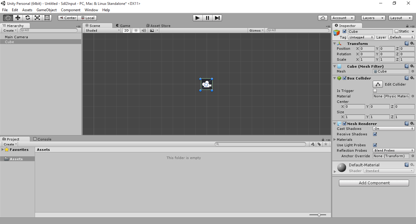 Unity3D Moving an Object with Keyboard Input Gigi Labs