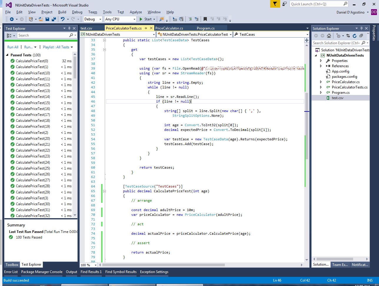 Nunit Test Constructor Throws Exception at Willie Castillo blog