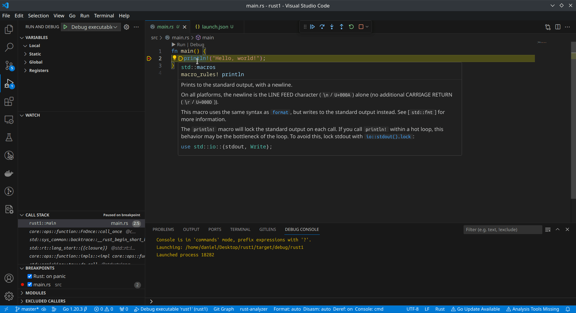 Getting Started with Rust using VS Code Gigi Labs
