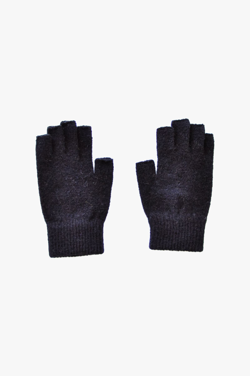 Wool fingercut fivefinger gloves gigot
