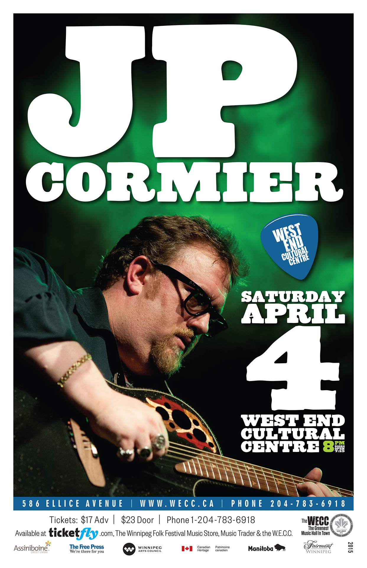 JP Cormier 2015 Gig Posters 204