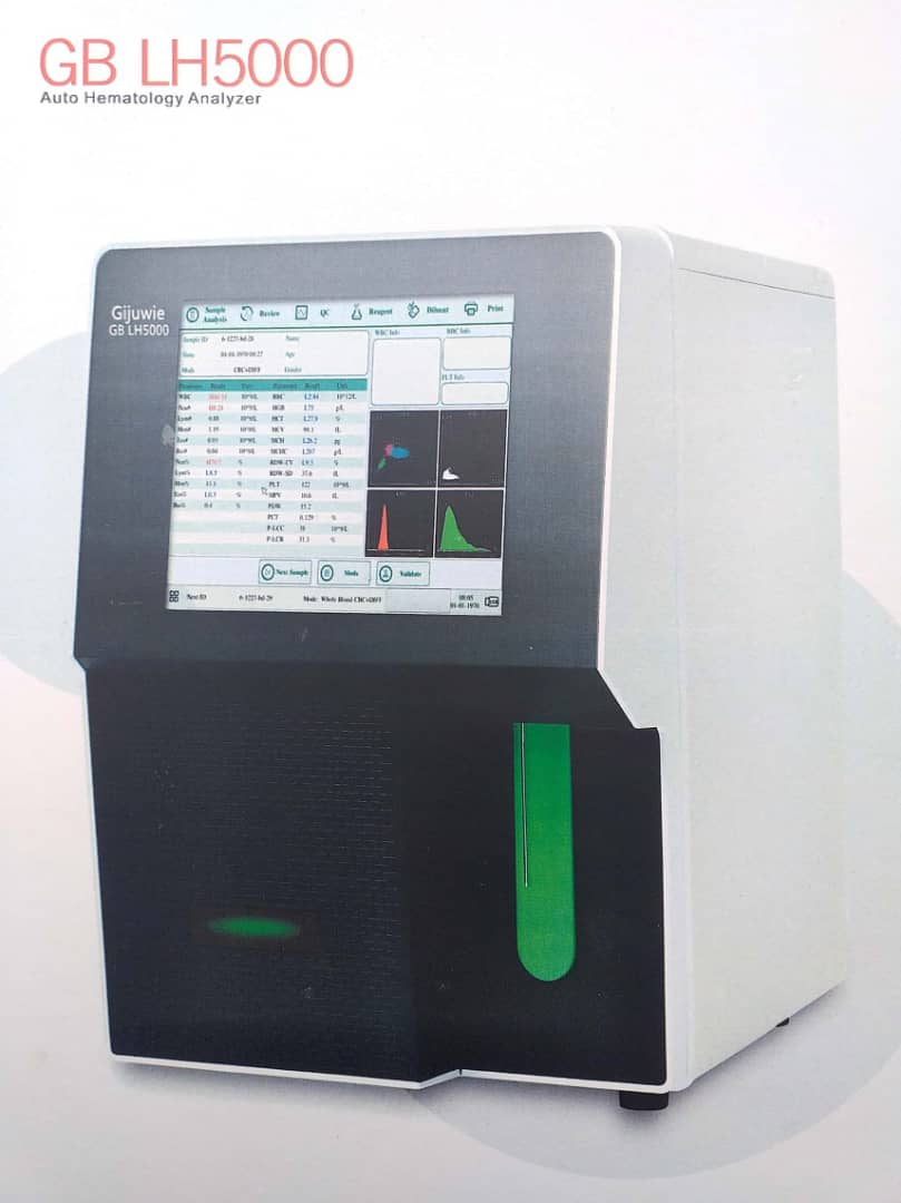 Auto Hematology Analyzer GB LH5000 GIJUWIE BIOMEDICALS Biomedical