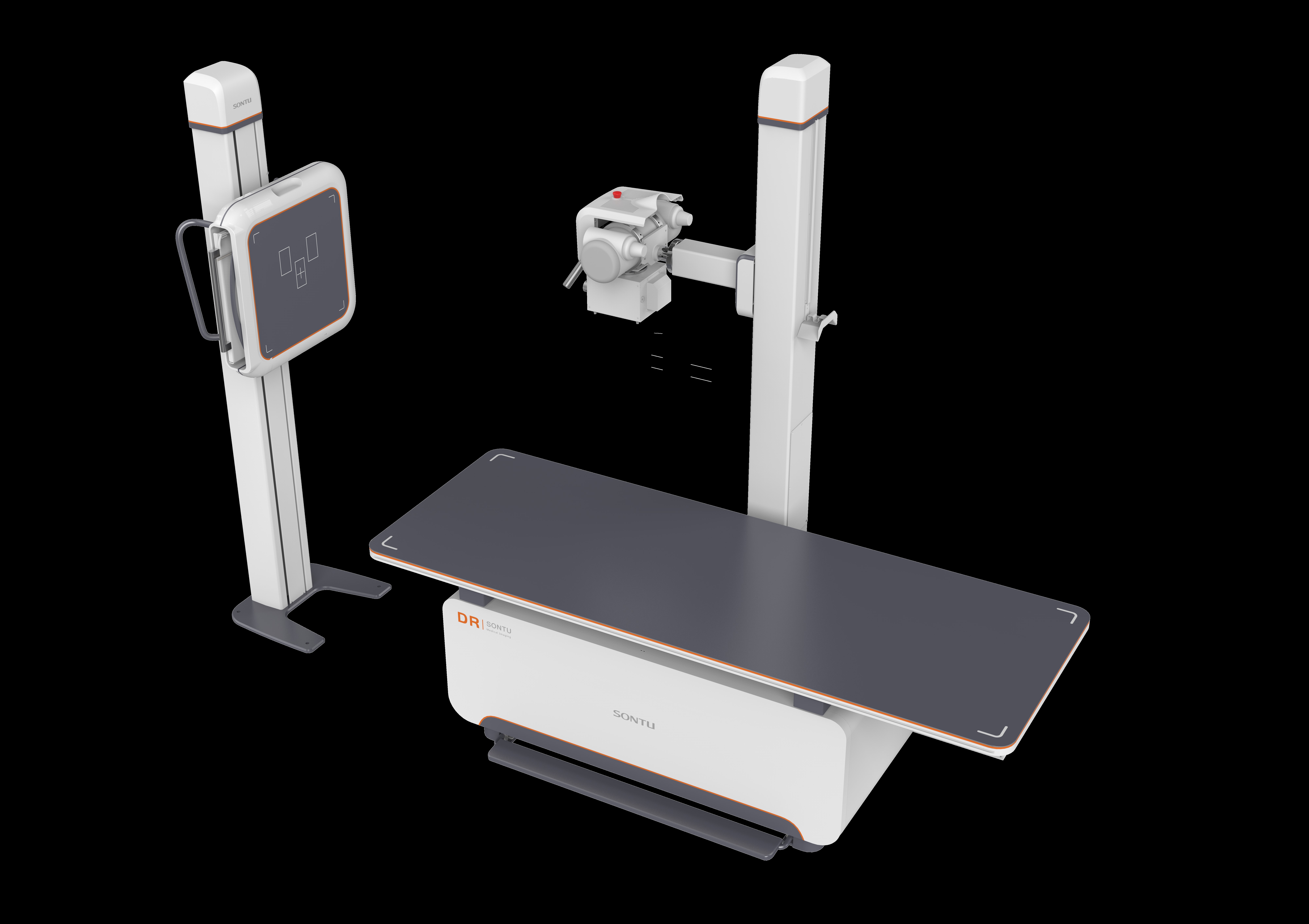 SONTU RAD100 D DIGITAL FLOOR MOUNTED XRAY GIJUWIE BIOMEDICALS