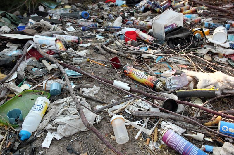 The Gila Valley is full of garbage