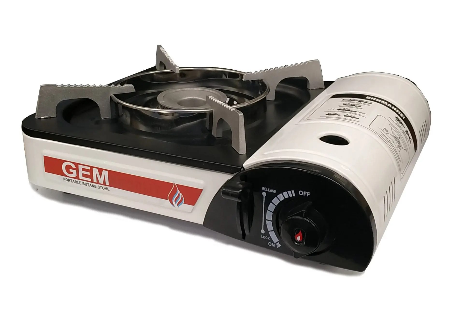 GEM Portable Butane Stove WHITE (GEM203) Gilbert Emerson