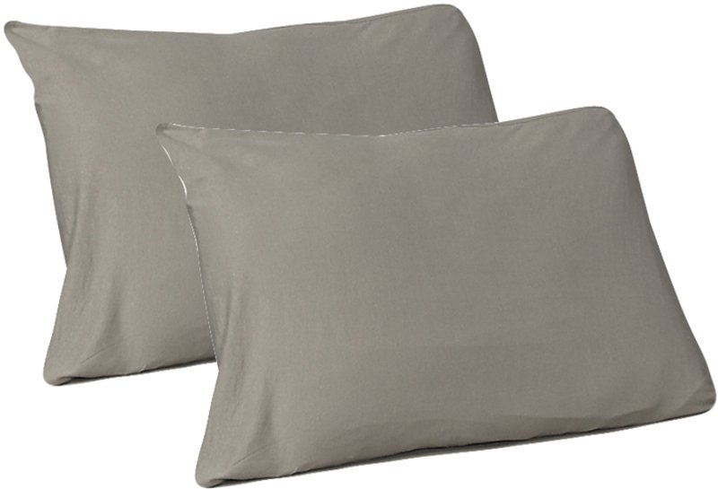 Jersey Knit Body Pillow Case Jersey Knit Pillow Cases/2 Pc./Grey ITEM JKP2PGRY