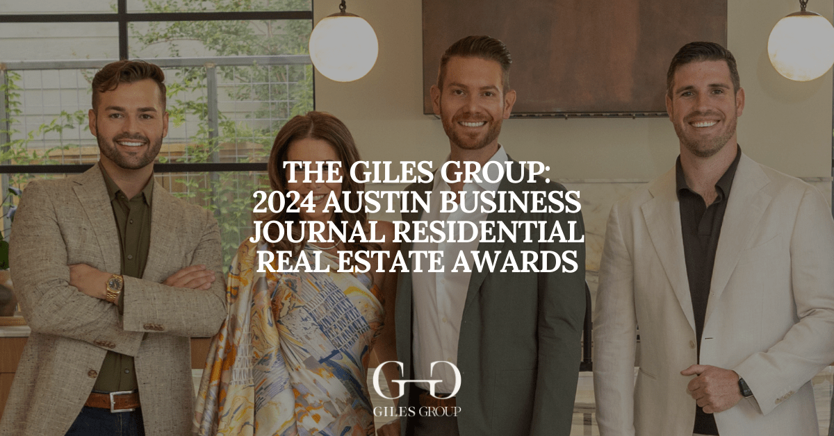 Giles Group Honored Once More with Austin Business Journal's