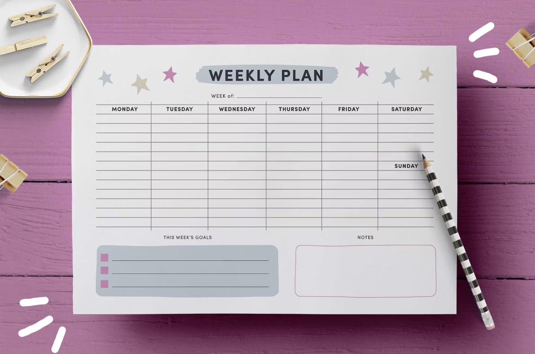 Plan Your Week Like a Pro The 15 Free & Best Weekly Planners