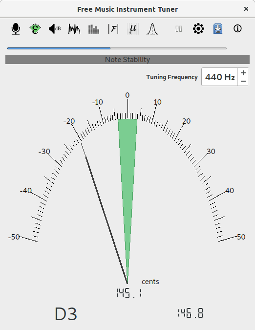 Free Music Instrument Tuner (FMIT)