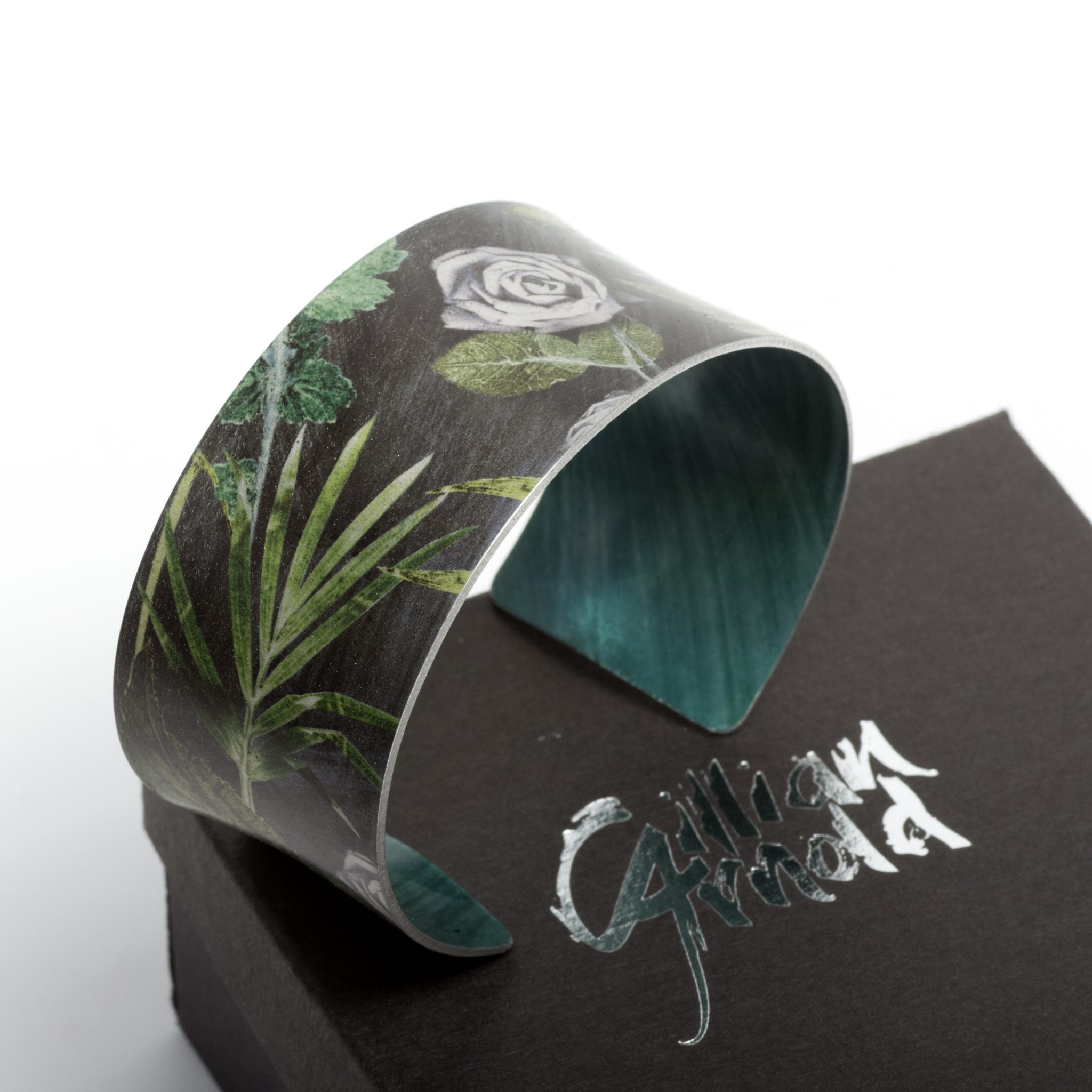 June Birth Flower Bracelet Gift For Her, Rose, Beautiful Floral Bangles