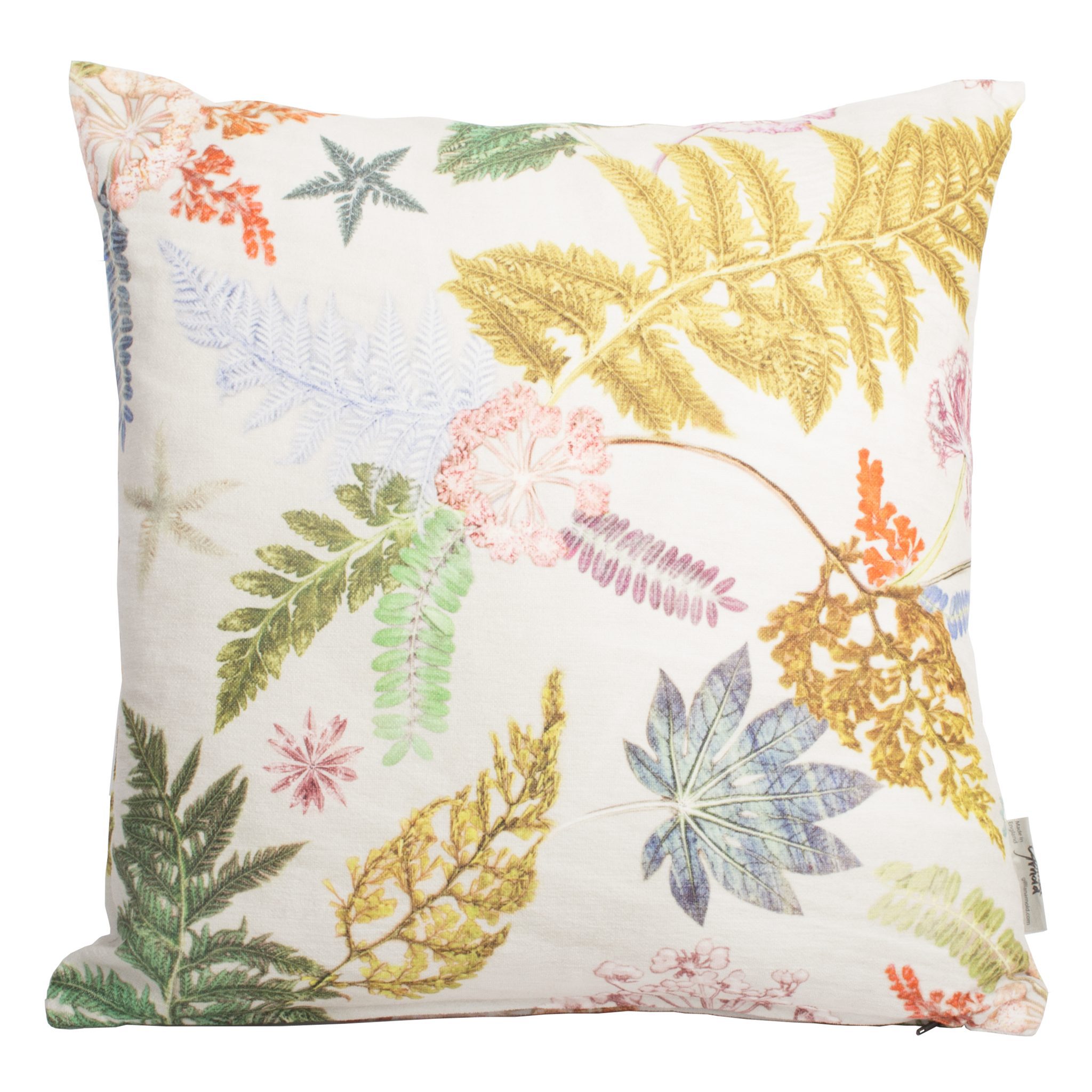 Now That's Something Silver & Green Sofa Cushion Bold Design