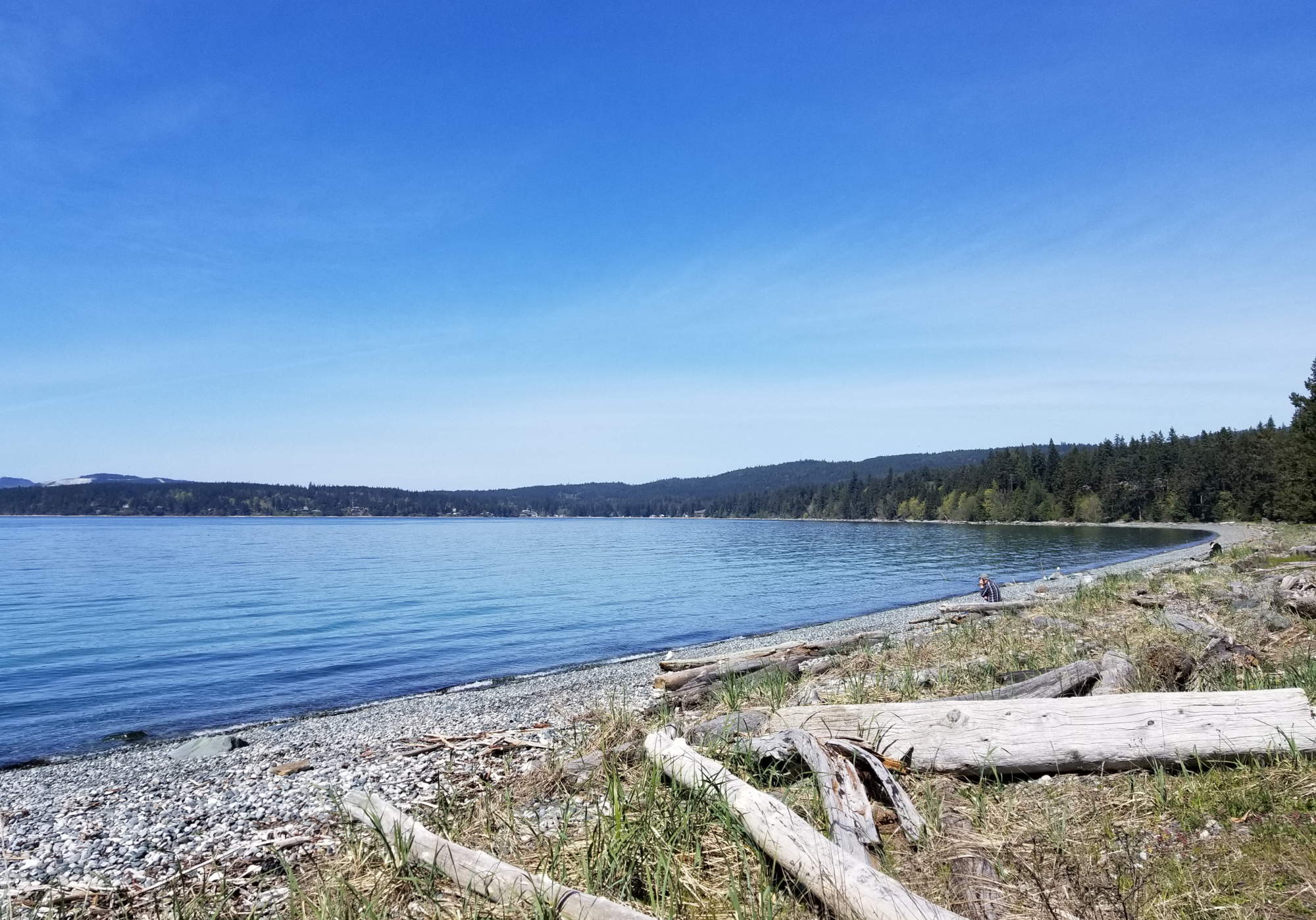 looking Gillies Bay Improvement District