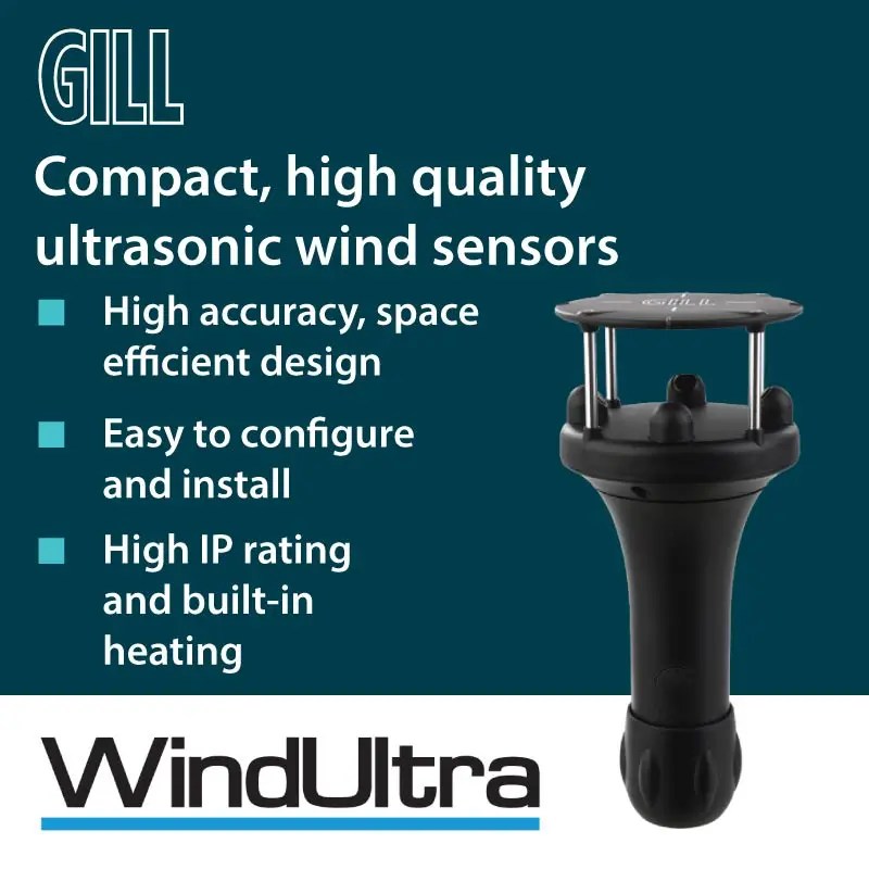 Introducing WindUltra, 2axis anemometer Gill Instruments