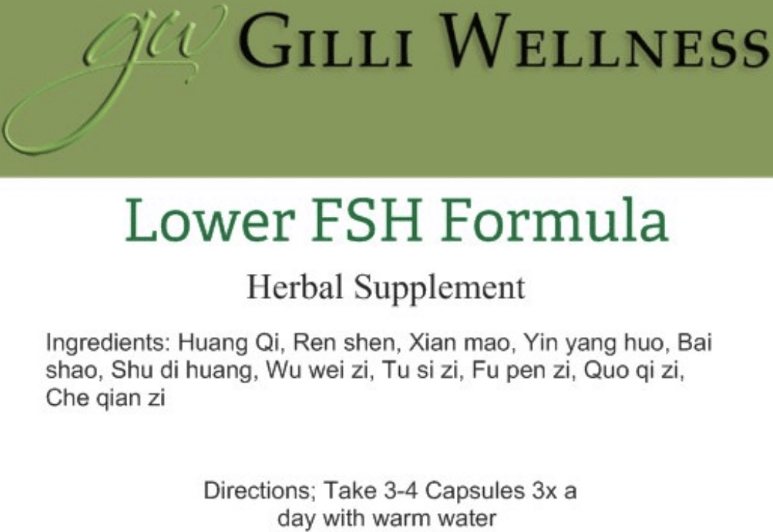 Lower FSH Formula Gilli Wellness