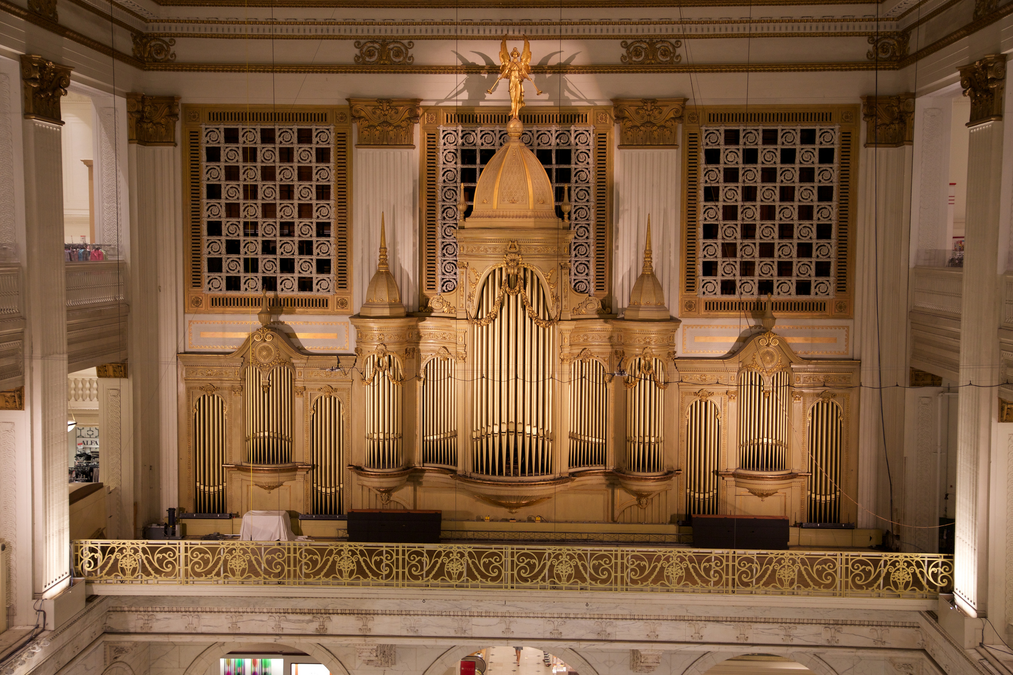 Das größte Musikinstrument der Welt Wanamaker Orgel GillyBerlin