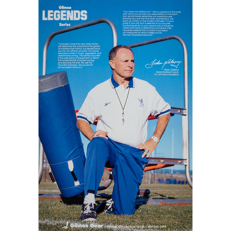 Fisher DeBerry, Head Football Coach, United States Air Force Academy