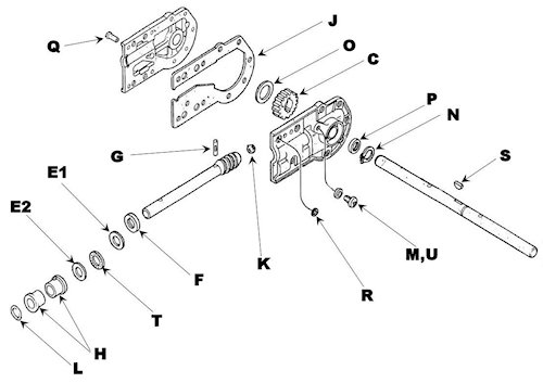 The Gilson Snowblower Shop Parts Department