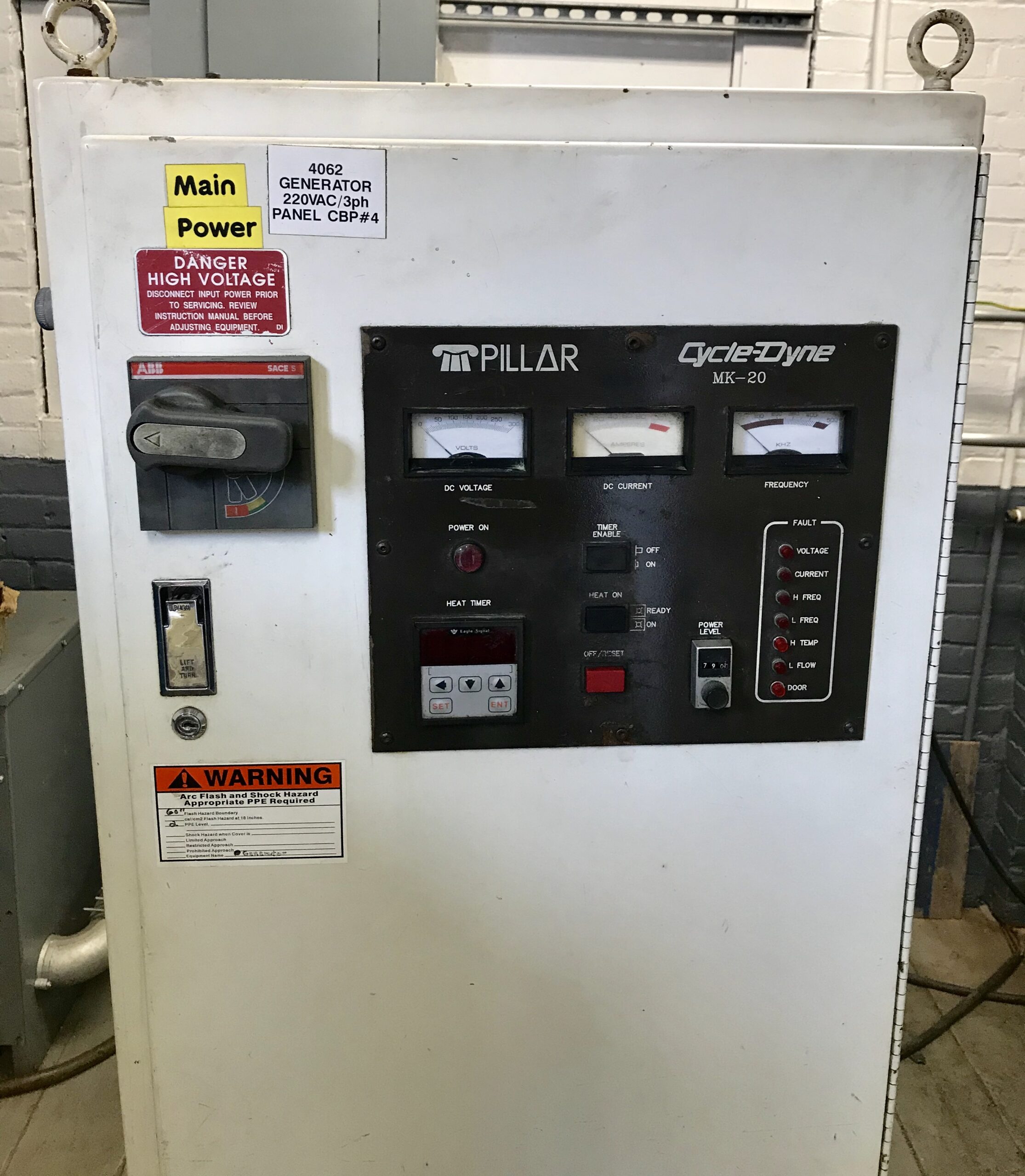 Pillar Mk20 20kW Induction Heater Giltron, Inc.