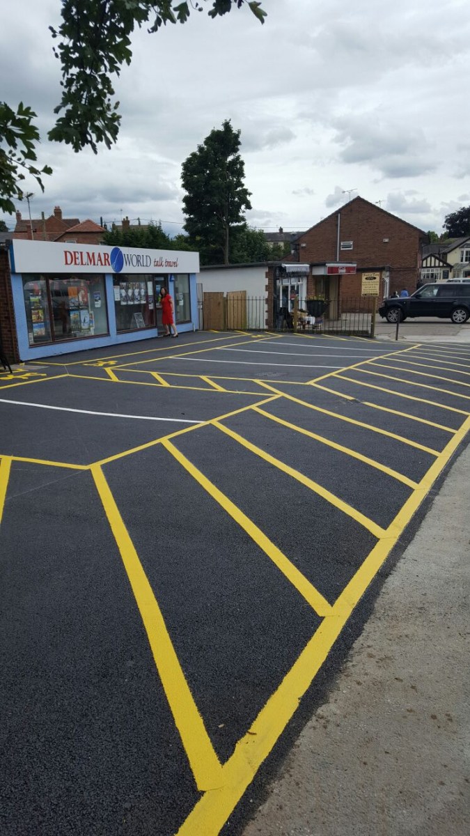 Car Park Markings Gilvar Lining Staffordshire