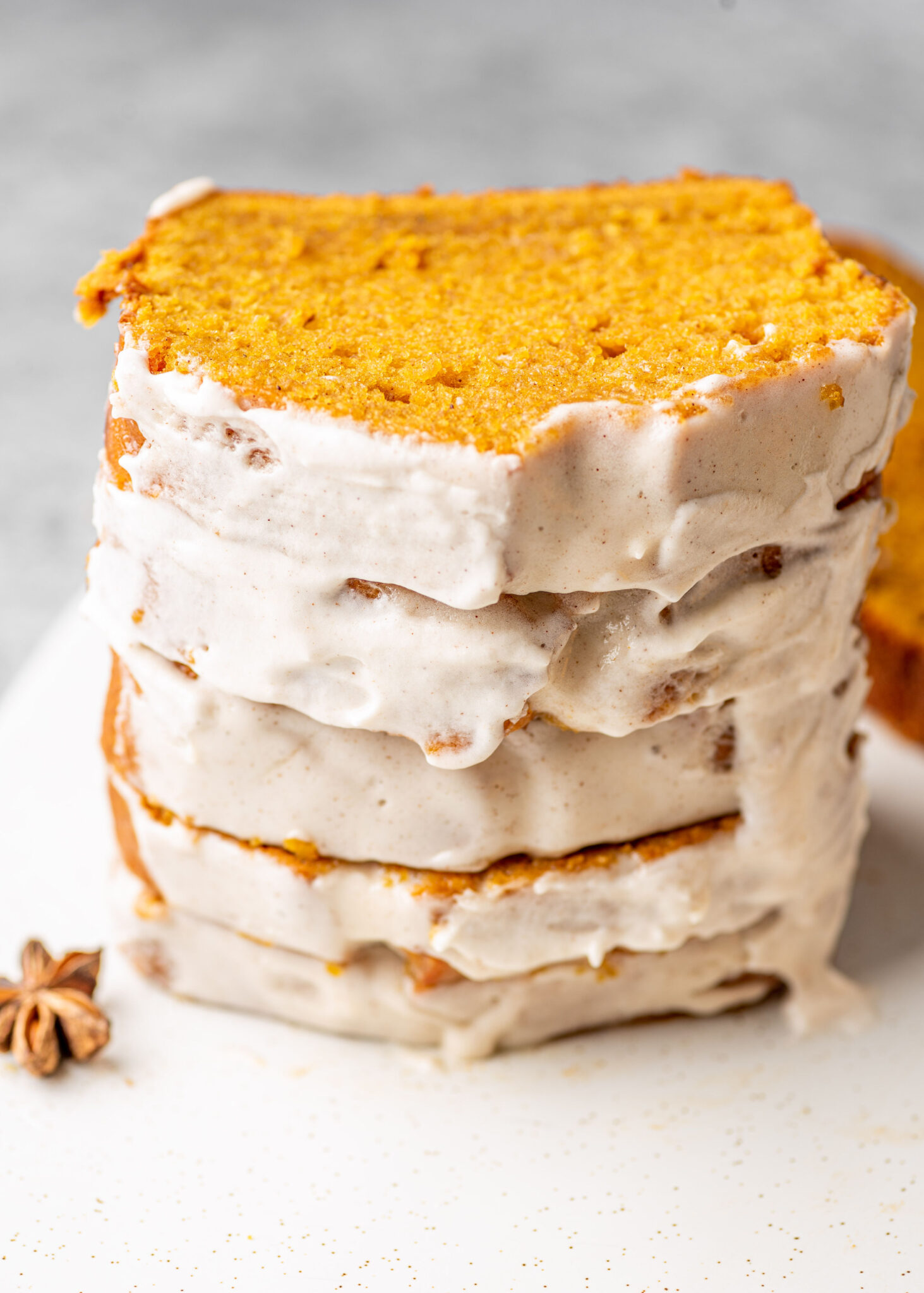 Pumpkin Bread with Cream Cheese Icing Gimme Delicious