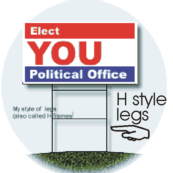 G Impressions Low Cost Political Signs, Yard Signs, Banners and