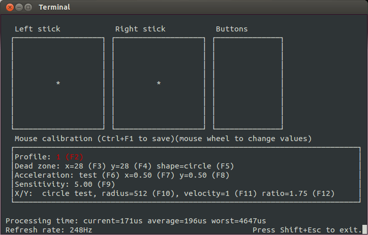 Mouse Calibration - GIMX