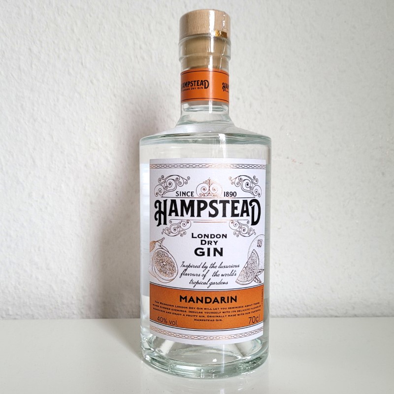 Hampstead London Dry Gin Mandarin Gin Nerds