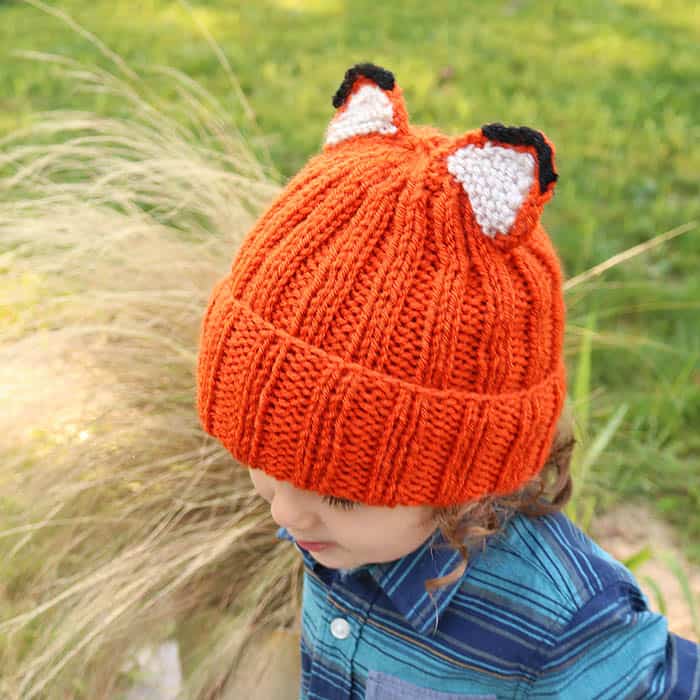 Fox Hat Knitting Pattern Gina Michele