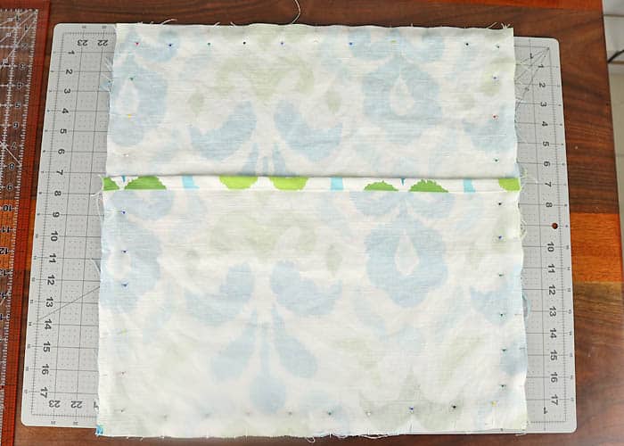 How to Sew an Envelope Pillow video tutorial included!