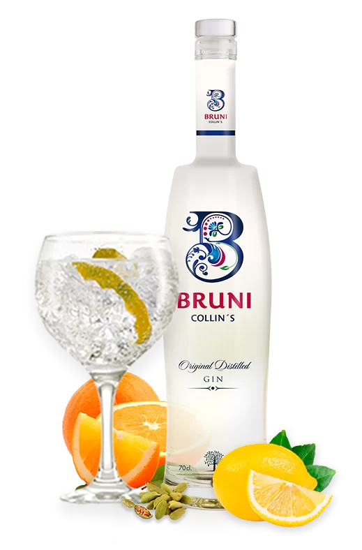 Ginebra Premium Gin Bruni Collin´s