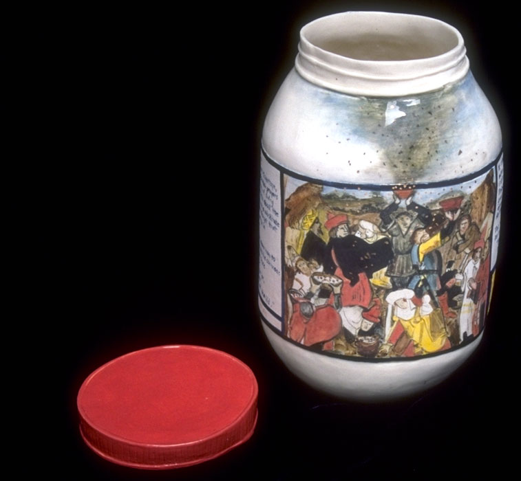 Ginger Geyer Manna in a Mayo Jar