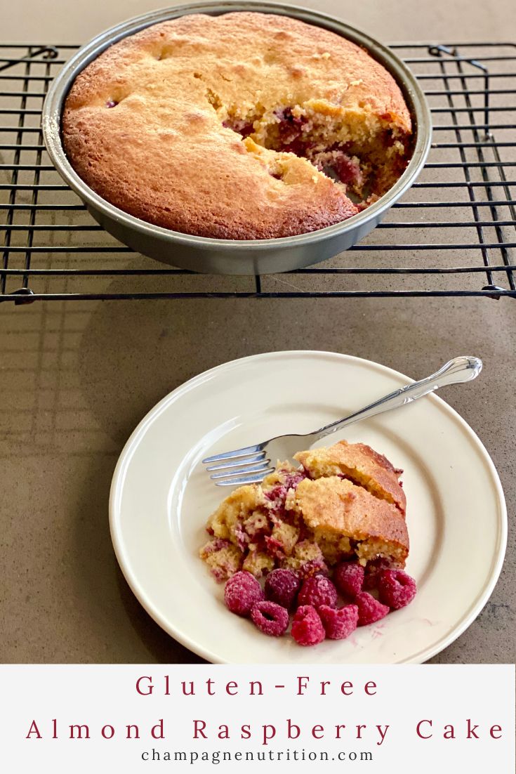 Almond Raspberry Cake {glutenfree, delicious, and healthy, too!}