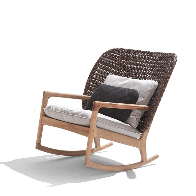 Kay High Back Rocking Chair Ginger Jar Furniture