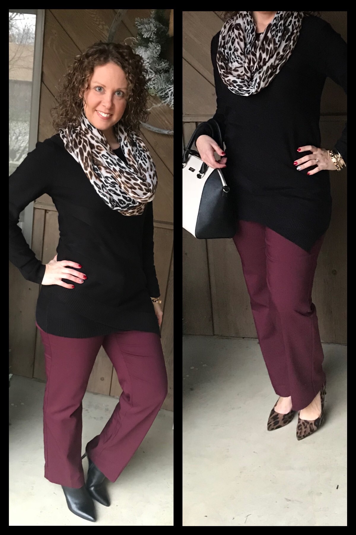 7 Ways to Wear Burgundy Pants Ginger Just For Fun