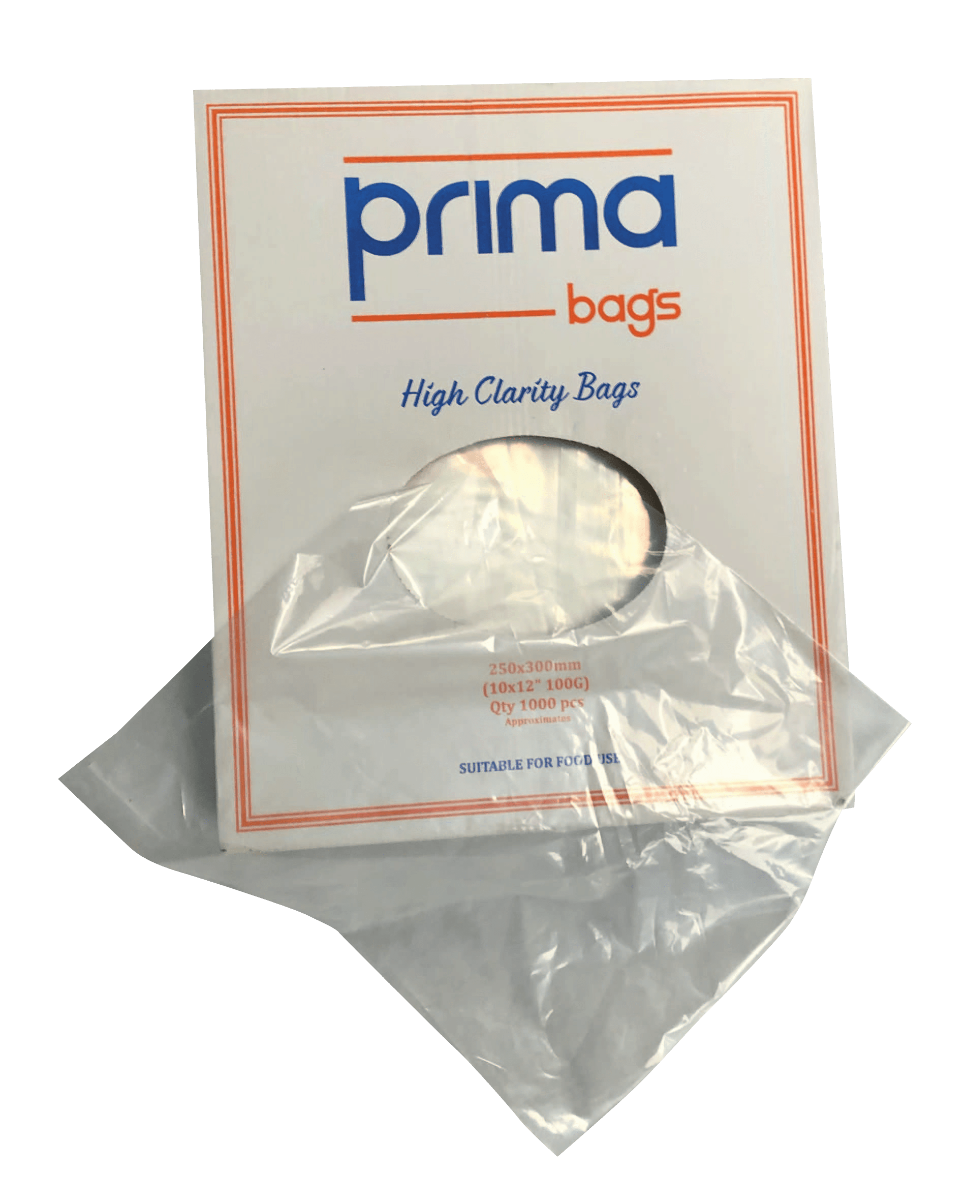 Food Grade Polythene (Poly) Bags Ginger Packaging