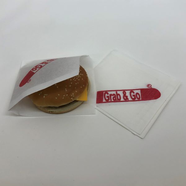 Paper Burger Bags Ginger Packaging