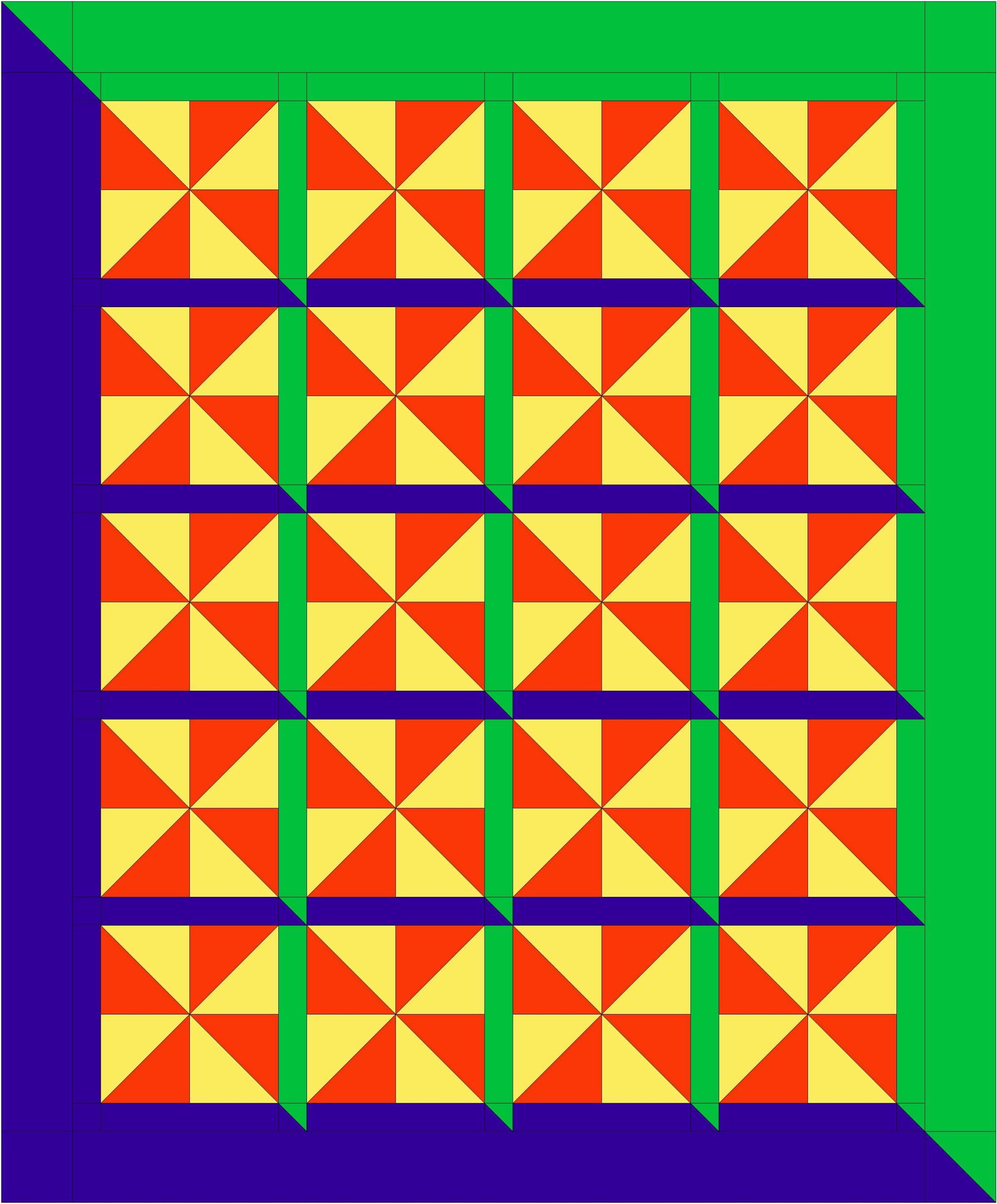 Wind Through the Windows Quilt Pattern PDF The Ginger Quilter