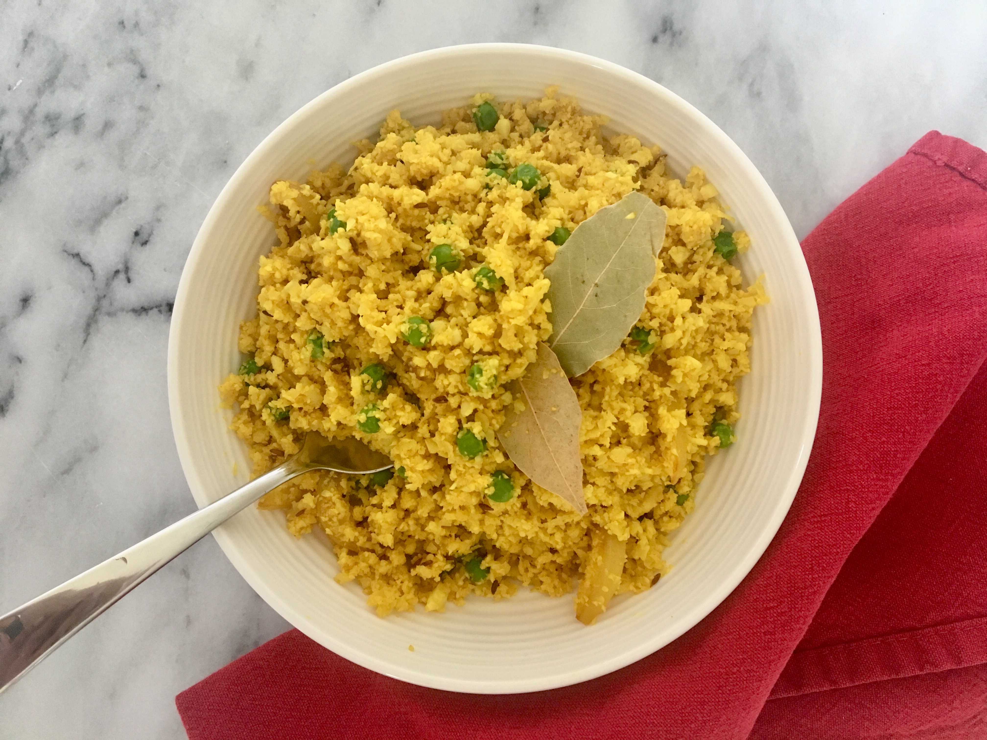 Cauliflower Turmeric Rice Ginger Root Kitchen