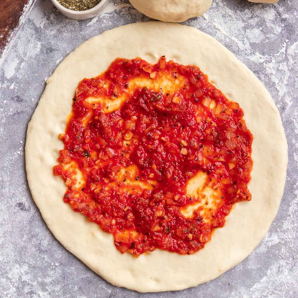 Super easy pizza dough Vegan pizza dough recipe Ginger Skillet
