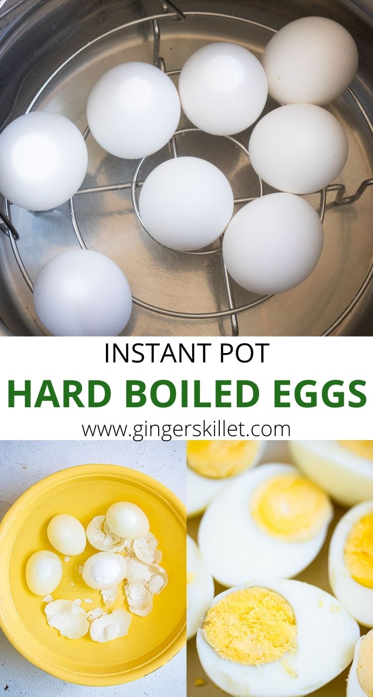 How to cook Hard Boiled Eggs in Instant Pot Ginger Skillet
