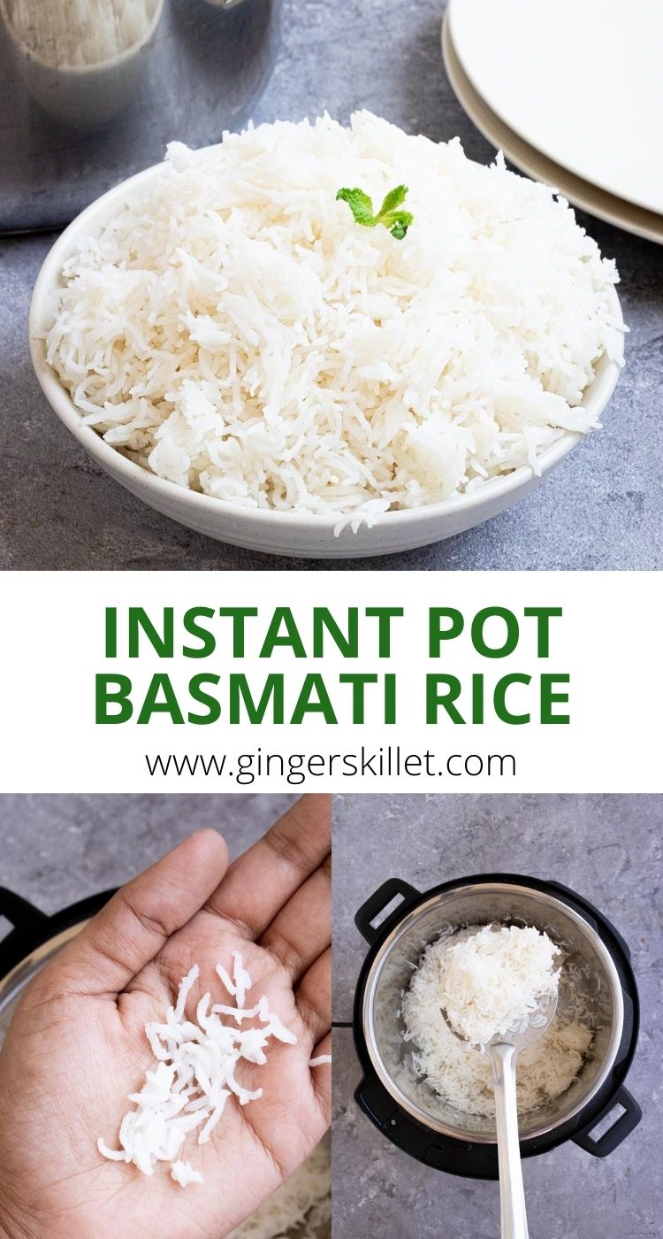 Instant Pot Basmati Rice How to cook Basmati Rice in INSTANT POT