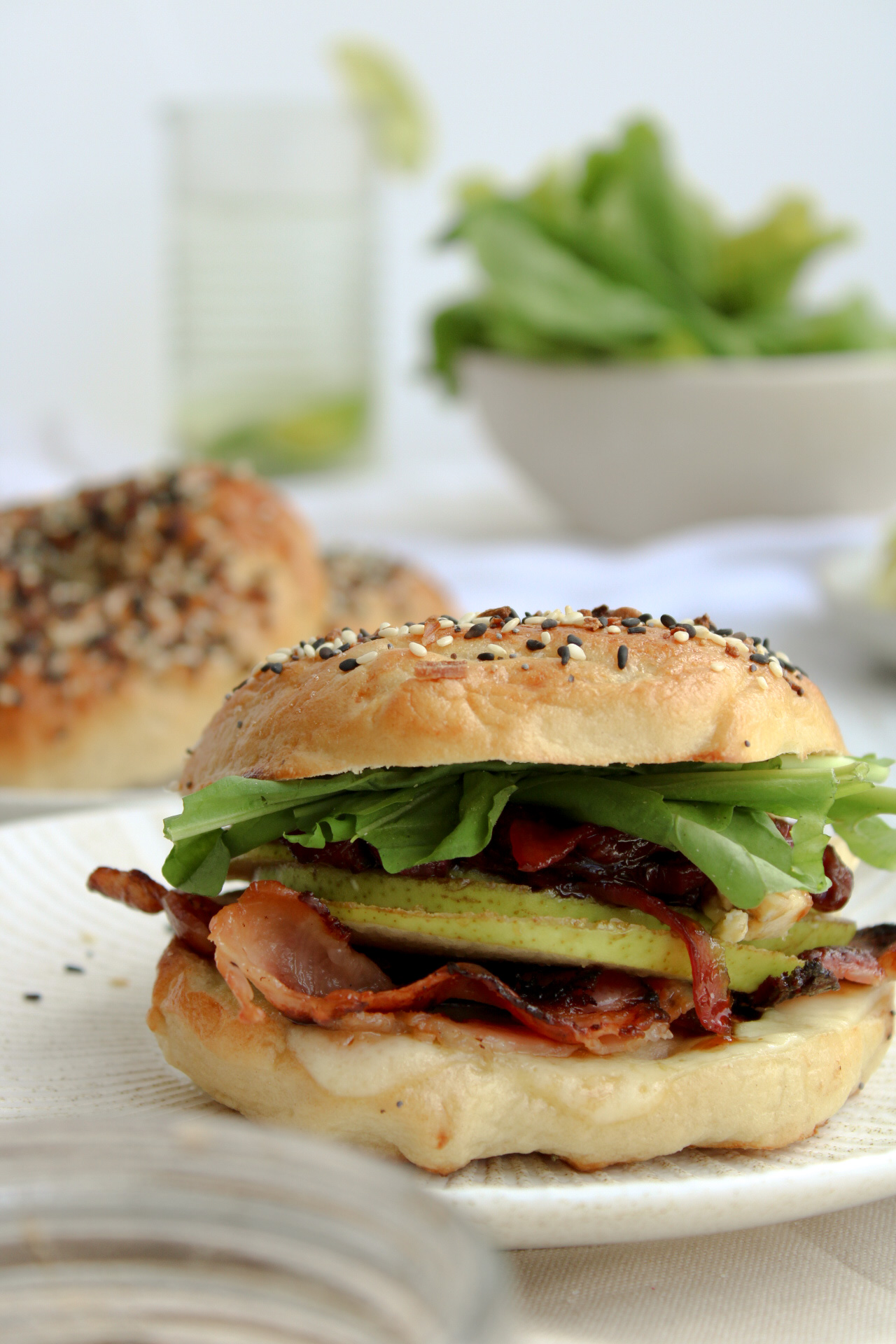 SANDWICH DE PESTO Y JAMON SERRANO Ginger's Kitchen