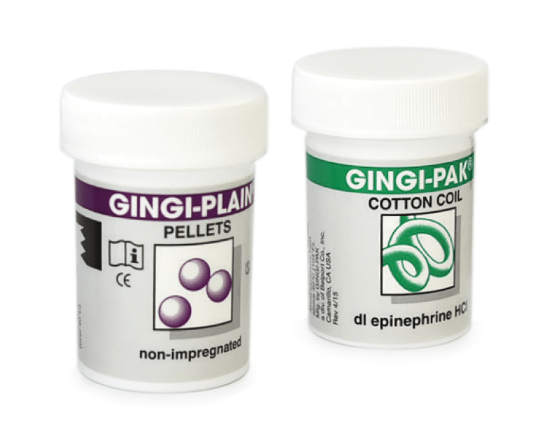 Pellets and Cotton Coil Retraction Material GINGIPAK