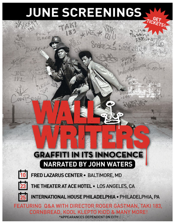 Catch One of These Wall Writers Screenings Coming in June Gingko Press