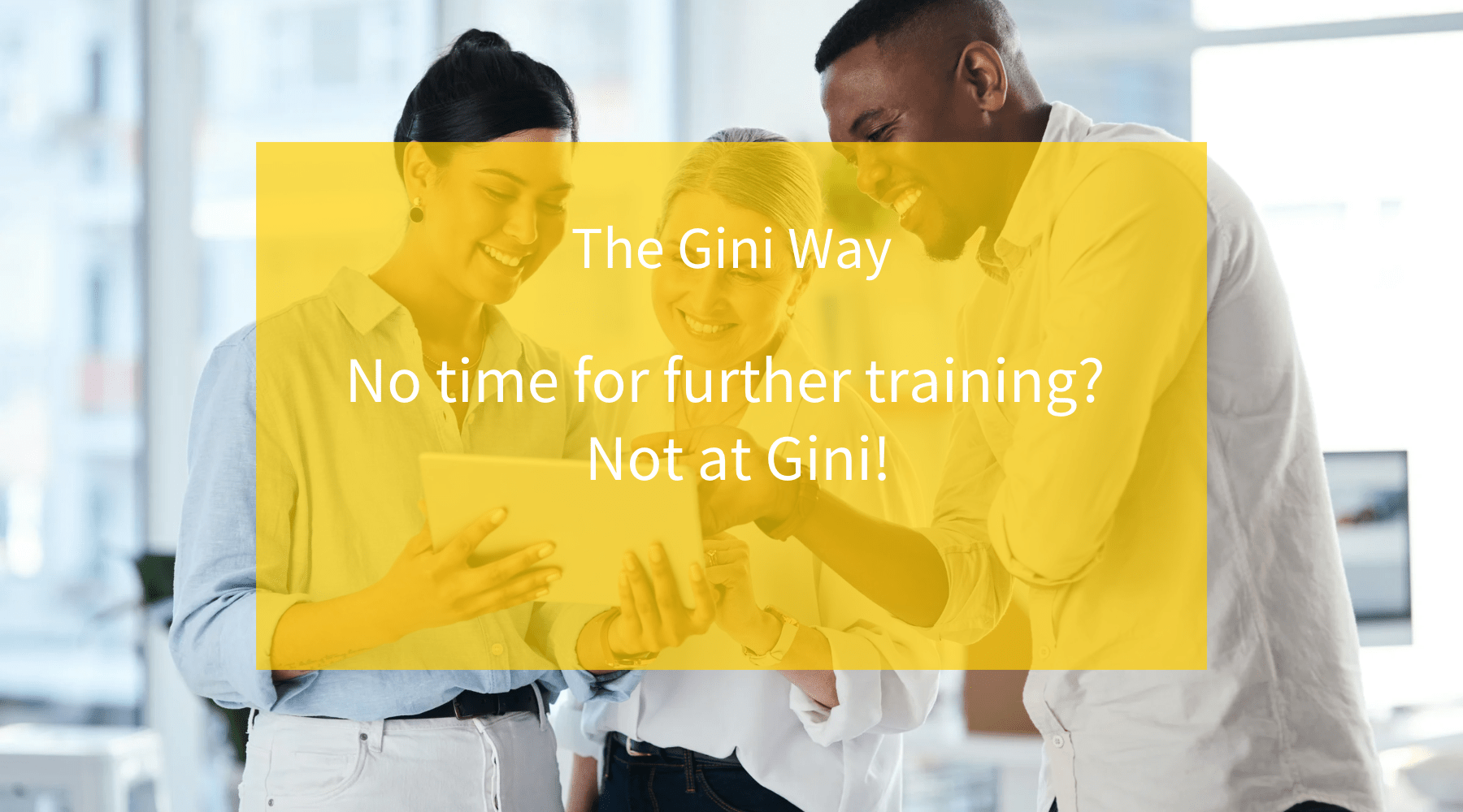 How we promote further development of our employees