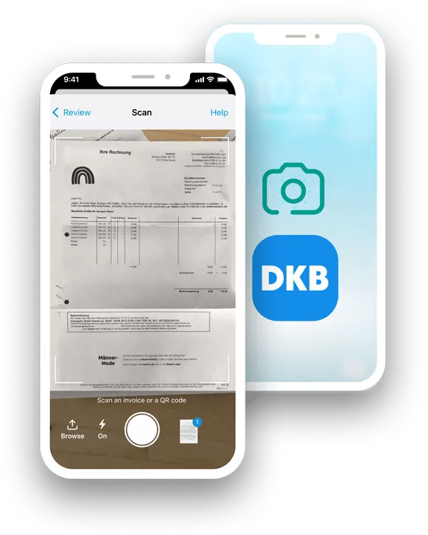 Fotoüberweisung DKB DKB App im Überblick Gini
