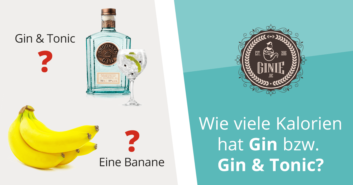 Wie viele Kalorien hat Gin bzw. Gin & Tonic? Ginie.de